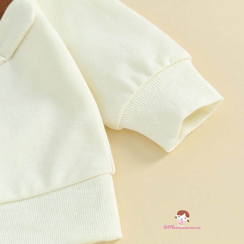 Set 2 Món Áo Thun Tay Dài Cổ Thuyền In Hình Tuần Lộc Hoạt Hình Kèm Quần Dài Thời Trang Cho Bé