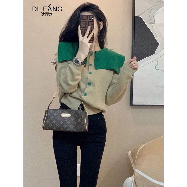 Màu Sắc Áo Khoác cardigan Dáng Ôm Màu Sáng Phong Cách Hàn Quốc Thời Trang Thu Đông 2023 Cho Nữ