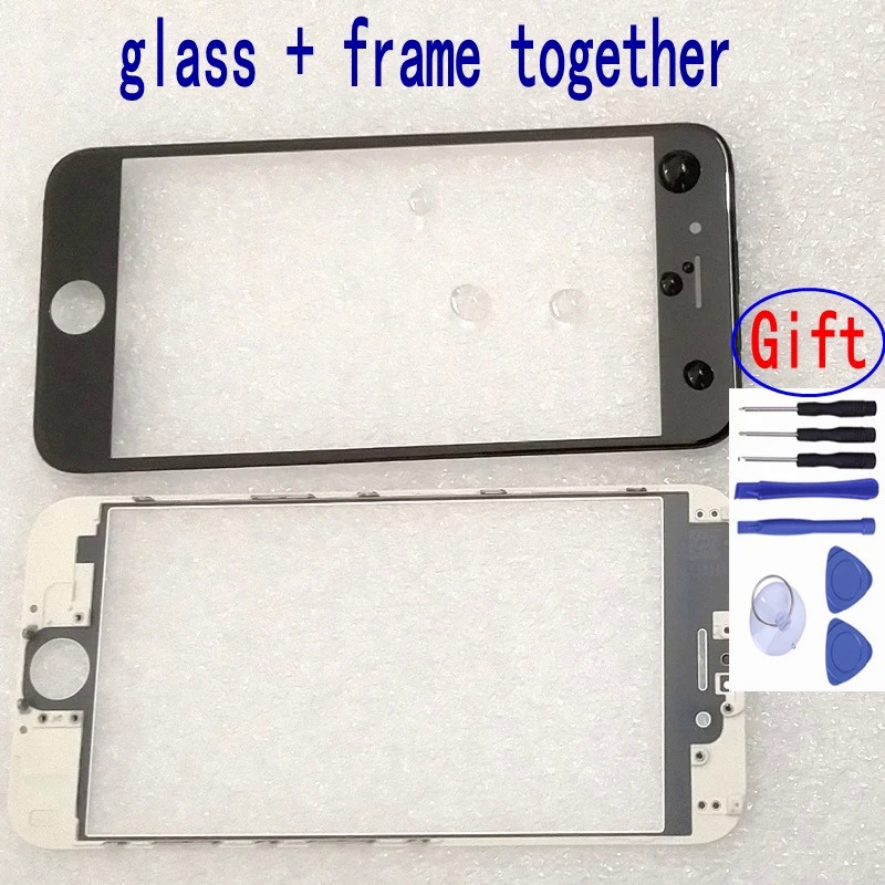 Bộ Khung Kính Trước Bên Ngoài Thay Thế Cho ip 5s 6s 7 8 plus 12 13