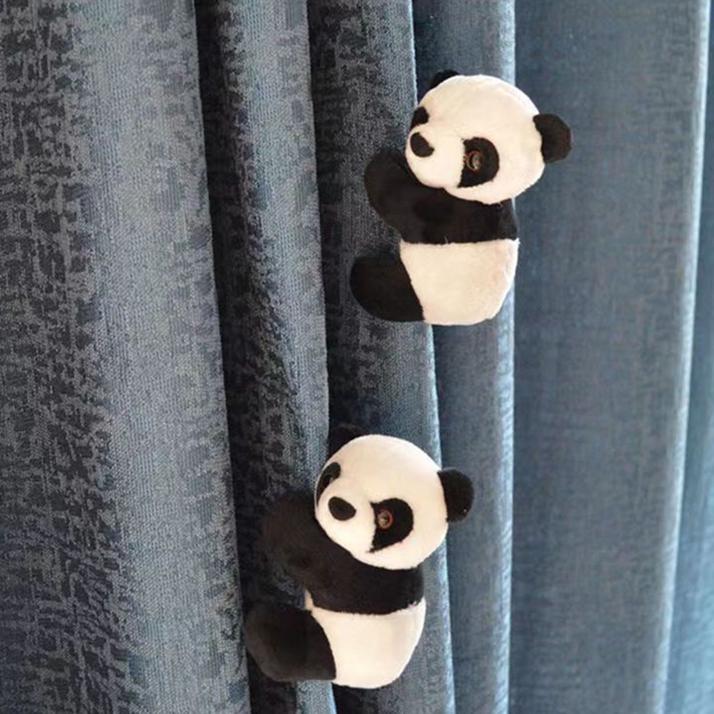 Gấu Trúc Nhồi Bông Mềm Mại 10cm Treo Trang Trí Phòng Khách