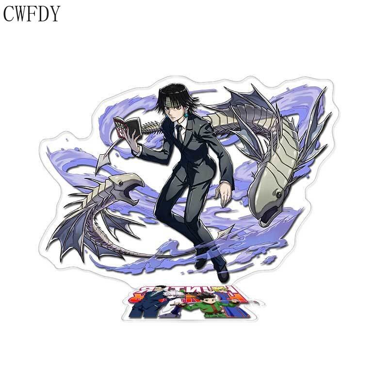 Mô hình Standee Anime Hunter X Hunter Acrylic Stand Model Hisoka Killua Gon Freecss Desk Decor Plate Action Figure 15cm