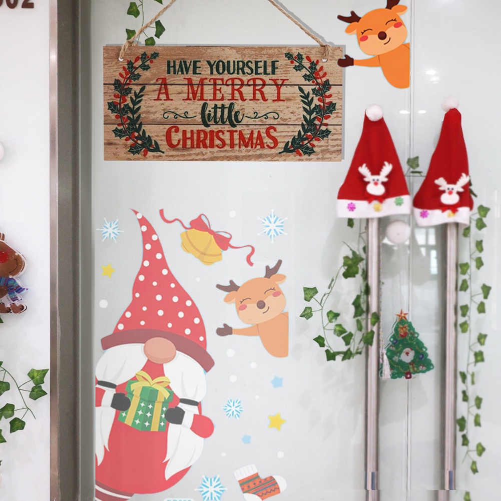 Phụ Kiện Treo Trang Trí Cây Thông Giáng Sinh Bằng Gỗ Dễ Thương Xinh Xắn