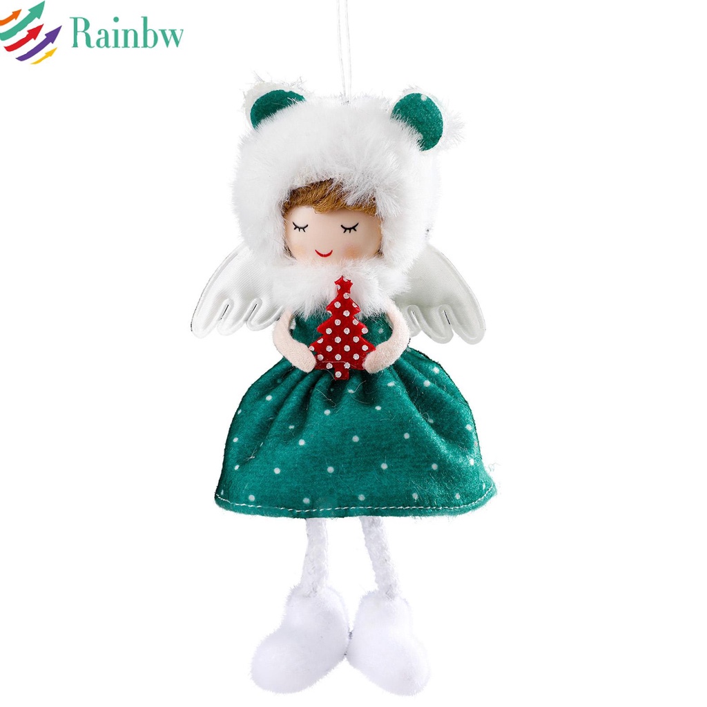 Búp Bê Lông Vũ Treo Trang Trí Tiệc Giáng Sinh