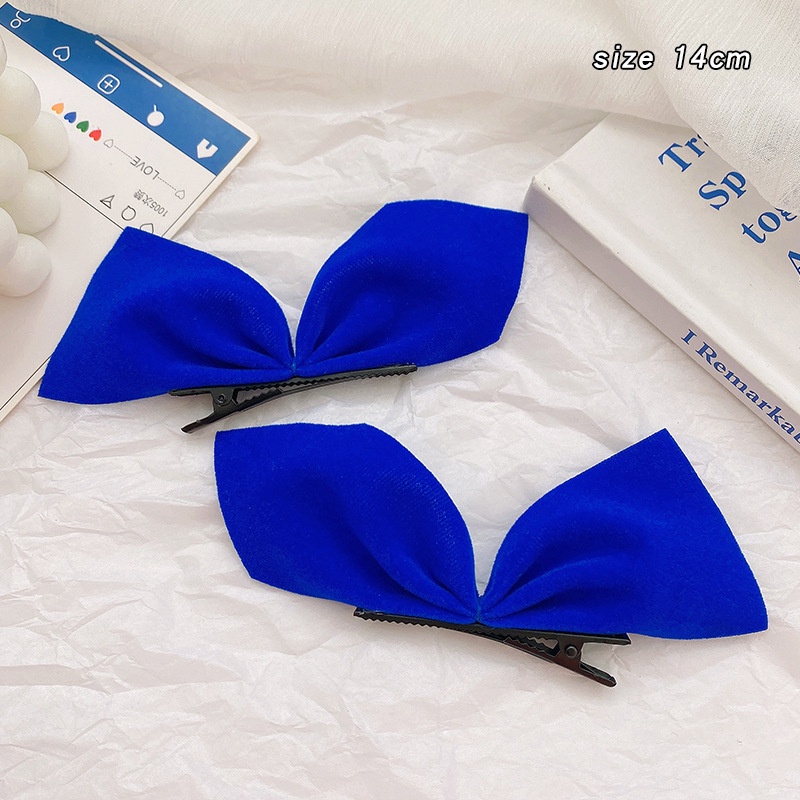 Klein Kẹp Tóc Màu Xanh Dương Cao Cấp Thời Trang Dành Cho Nữ