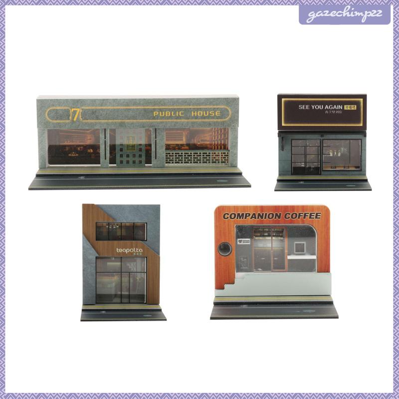 Diorama Mô Hình Phong Cảnh Đường Phố Tỉ Lệ 1 / 64