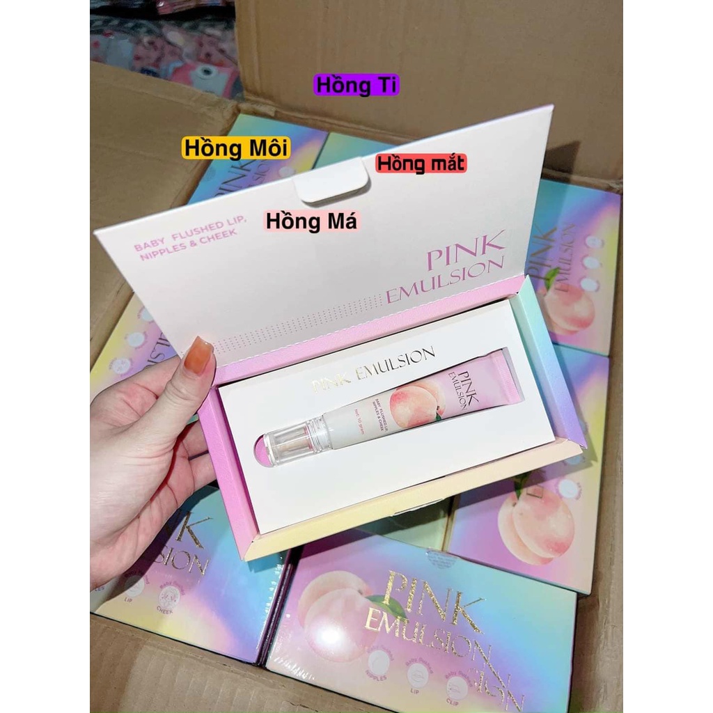 (chính hãng) KEM DƯỠNG MÁ HỒNG PINK EMULSION THANH TÔ