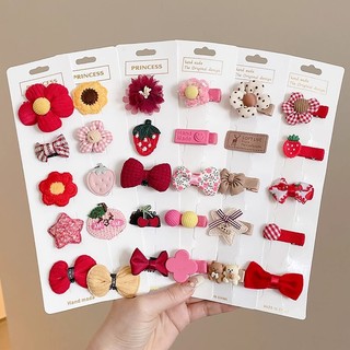 Set 5 kẹp tóc dễ thương cho bé gái