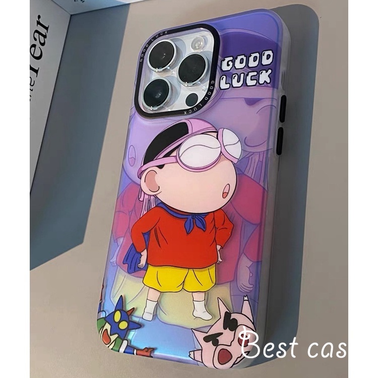 Ốp Điện Thoại Nhựa Cứng In Hình Hoạt Hình Cho iphone 11 12 13 14 15 pro max