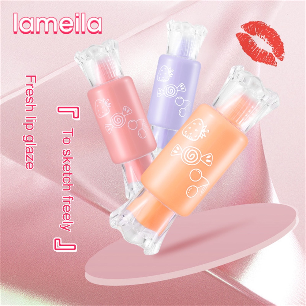 Cảm giác của kỷ nguyên băng giá: Latin Fresh Soft Mist Candy Glass Lip Gloss 1078