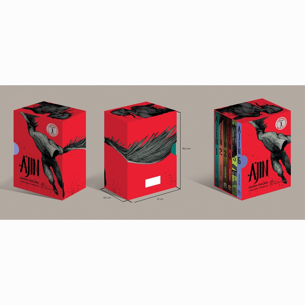 Sách- Ajin - Boxset - NXB Trẻ