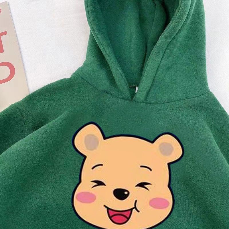 Phlis Áo hoodie Dày Dặn Giữ Ấm Thời Trang Thu Đông 2023 Cho Bé