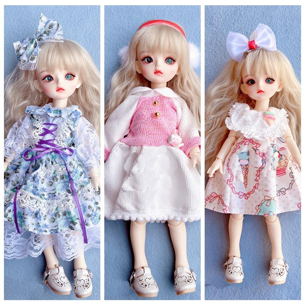 Đầm Đồng Phục jk 30cm 30cm Màu Sắc Đa Dạng Cho Búp Bê 30cm