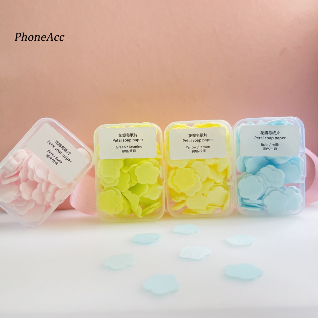 Hộp 100 Xà Phòng Giấy Hình Hạt Bắp Thân Thiện Với Môi Trường