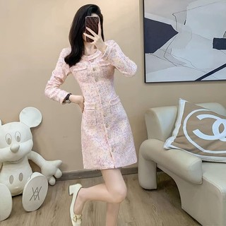 Đầm Dài Tay Ôm Dáng Thời Trang Xuân Thu Cao Cấp Phong Cách Mới Cho Nữ