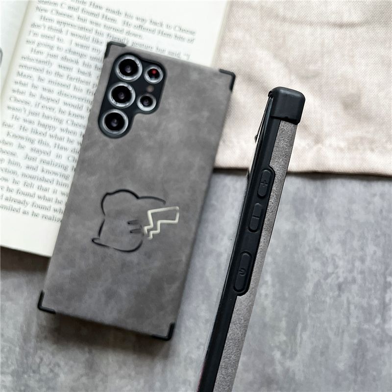 Ôp Điện Thoại Dẻo Hình pikachu Kèm Dây Đeo Cho samsung s23 samsung s23 + galaxy s23 s22 ultra s22 + s22 s21 ultra Ốp