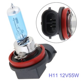 Bóng đèn pha xenon h11 55w 5000k ánh sáng trắng siêu sáng dành cho ô tô
