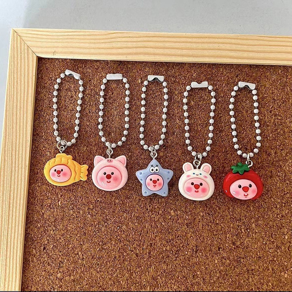 Dễ Thương Móc Khóa Hình Búp Bê Poopy Đáng Yêu