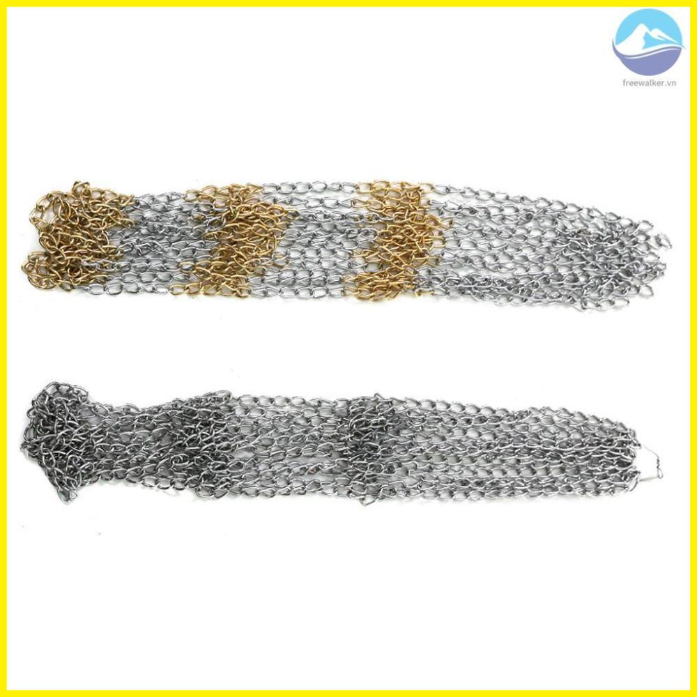 Heavy Duty Galvanized Iron Chain Net Replacement for Basketball Hoops - Built to Last