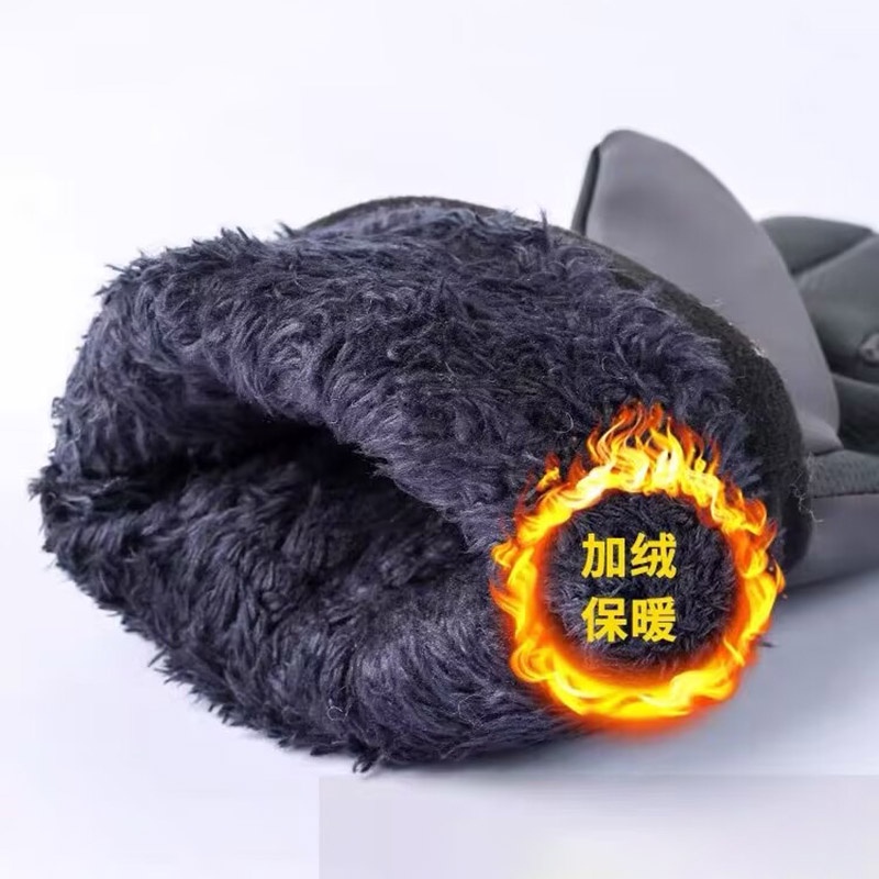 Găng Tay Lái Xe Chống Lạnh Chống Trượt Có Thể Chạm Màn Hình Cảm Ứng