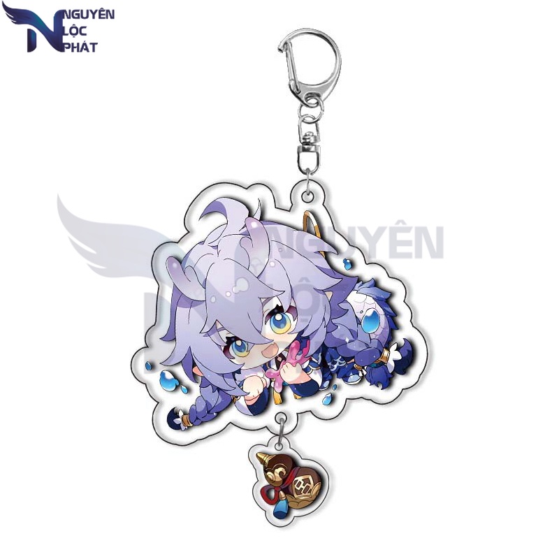 Imbibitor lunae star rail keychain kafka blade double piece acrylic mặt dây chuyền nlp shop