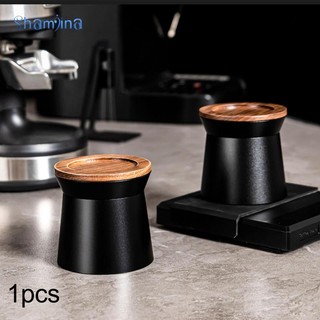 Shamjina 58mm cà phê định lượng cốc, nhẫn định lượng di động chống bụi bay bột cốc cà phê bột chọn cho tay pha