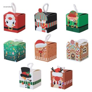 ✿ set 50 hộp đựng bánh kẹo trang trí giáng sinh năm mới