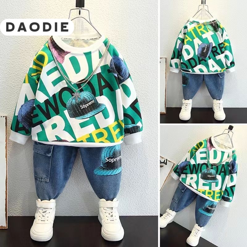 KidKloset áo quần trẻ em đồ bé trai đồ bộ bé trai chất lượng thời trang thoải mái KWT23A0RAX 43Z231023