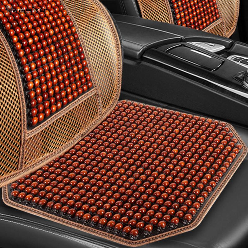 Đệm hạt gỗ  lót ghế ngồi cho xe hơi/ hầu hết các loại xe tải