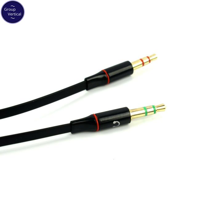 Bộ Chia Tai Nghe 3.5mm Sang 2 jack Cắm 3.5 mic Hình Chữ y