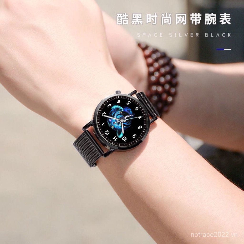 ★Genshin Impact★Nahida & scaramouche Đồng Hồ Thạch Anh Chống Nước Phát Quang Độc Đáo