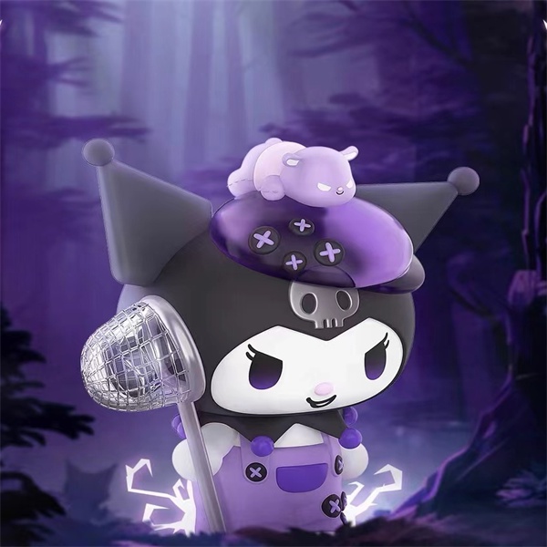 ★Đồ Chơi Nhân Vật hgtoys hgtoys hgtoys★  [] Búp Bê Hình Sói Bí Ẩn toptoy sanrio kuromi Trang Trí Quà Tặng Thời Thượng