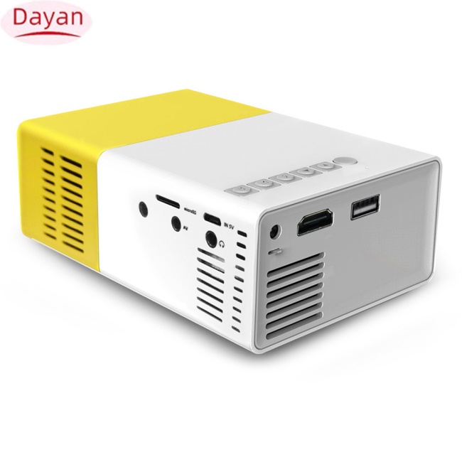 2023!! Máy Chiếu mini yg300 hd 1080p Thông Minh Kèm Điều Khiển Từ Xa
