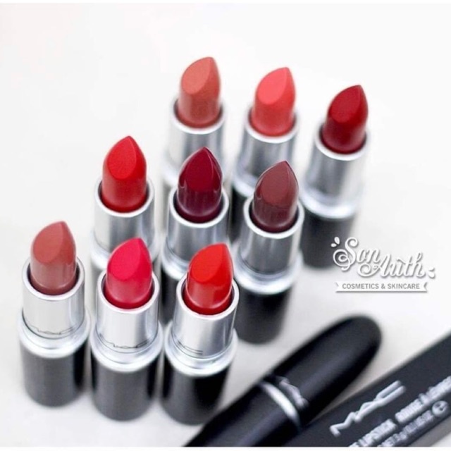Son Thỏi MAC Amplified Creme Lipstick 3g Chất Lì Mịn Như Nhung Red Berry