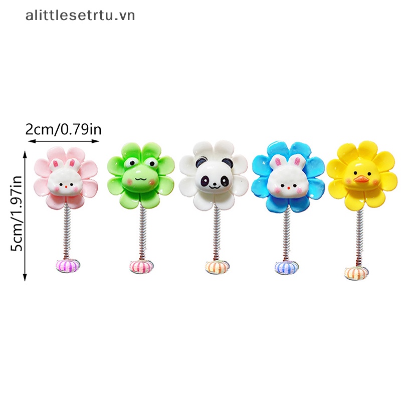 Alittlesetrtu Hoa Lắc Đầu Trang Trí Nội Thất Xe Hơi Dễ Thương vn