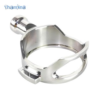 Shamjina Portafilter không đáy 58mm cho máy pha cà phê E61 Máy pha cà phê nhà bếp