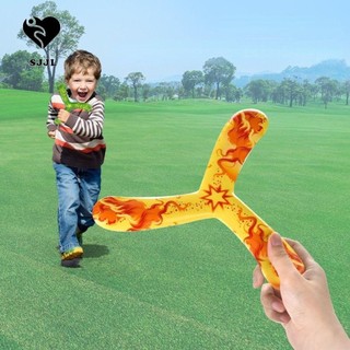 Sjl flying boomerang Đĩa Bay Đồ Chơi Thể Thao Ngoài Trời Quà Tặng Cho Trẻ Em