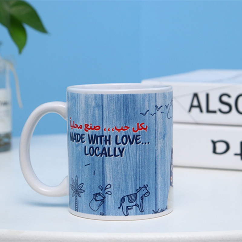 Cốc gốm có thể được tùy chỉnh với logo, cốc cà phê văn phòng tại nhà, quà tặng lễ hội sáng tạo quảng cáo, cốc xuất khẩu