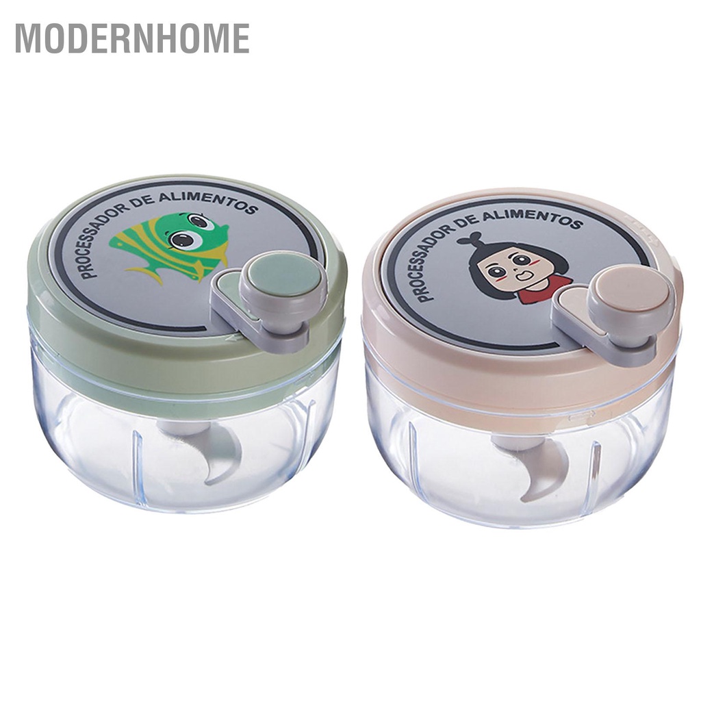 ModernHome Dụng cụ băm tỏi thủ công Hiệu quả cao Đa chức năng An toàn Mạnh mẽ Bền bỉ Kích thước nhỏ nghiền cho gia đình
