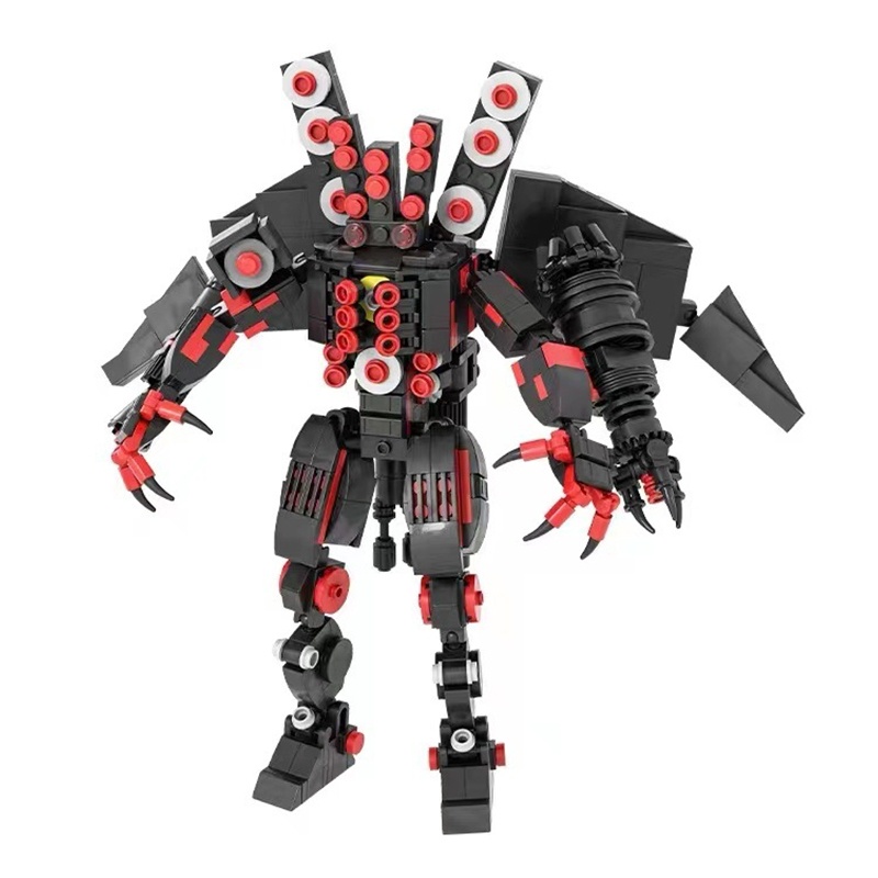 Tương thích LEGO Titan Skibidi Nhà vệ sinh Moc Khối Titan Cameraman Skibidi Monitor Robot Boy Đồ chơi