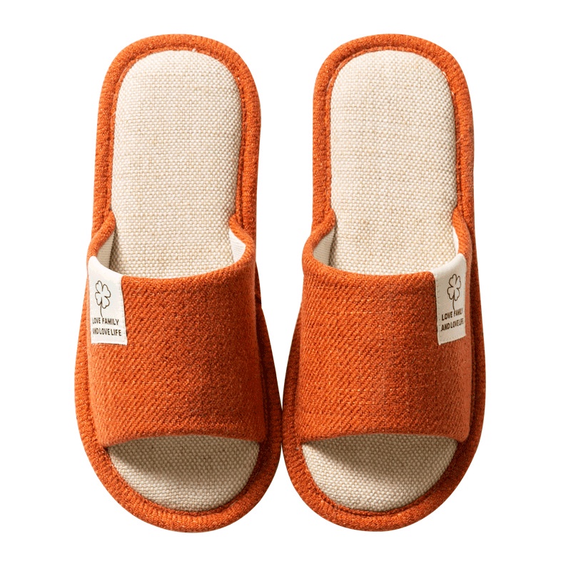 Mới Dép Đi Trong Nhà Chống Mùi Thấm Hút Mồ Hôi Bằng Gỗ Và Vải Lanh Thời Trang Dành Cho Nữ