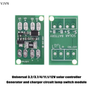 Vjvn tự động năng lượng mặt trời bảng điều khiển đèn led công tắc điều khiển sạc pin sạc mô-đun điều khiển nóng