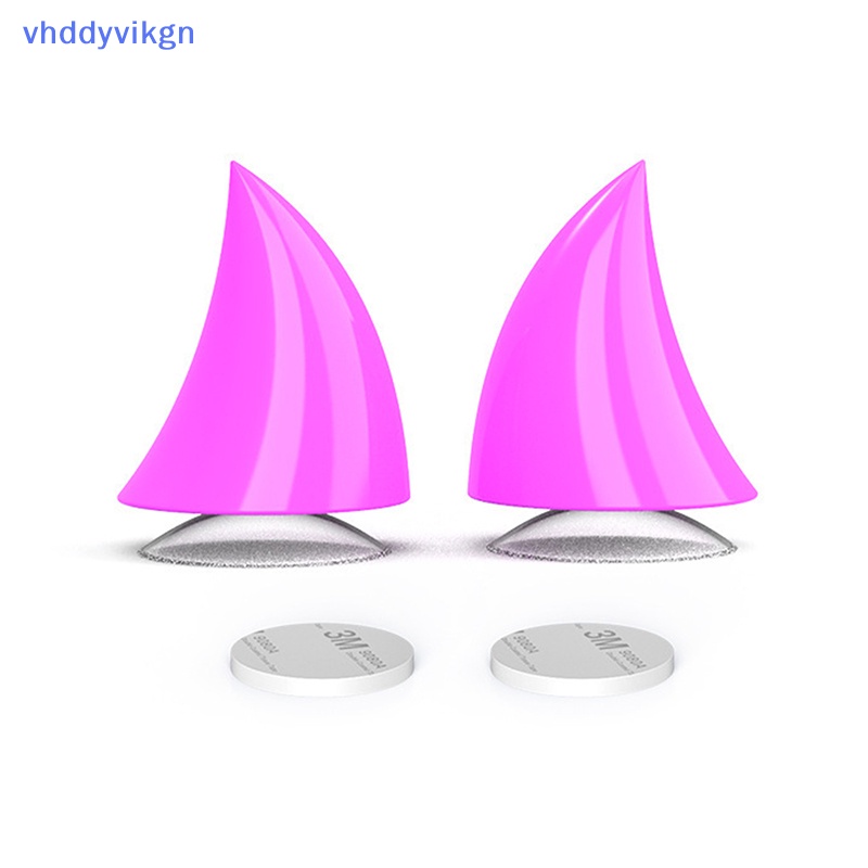 Vhdd Miếng Dán Sừng Quỷ Dài Nhiều Màu Trang Trí Nón Bảo Hiểm Xe Máy Xe Đạp vn
