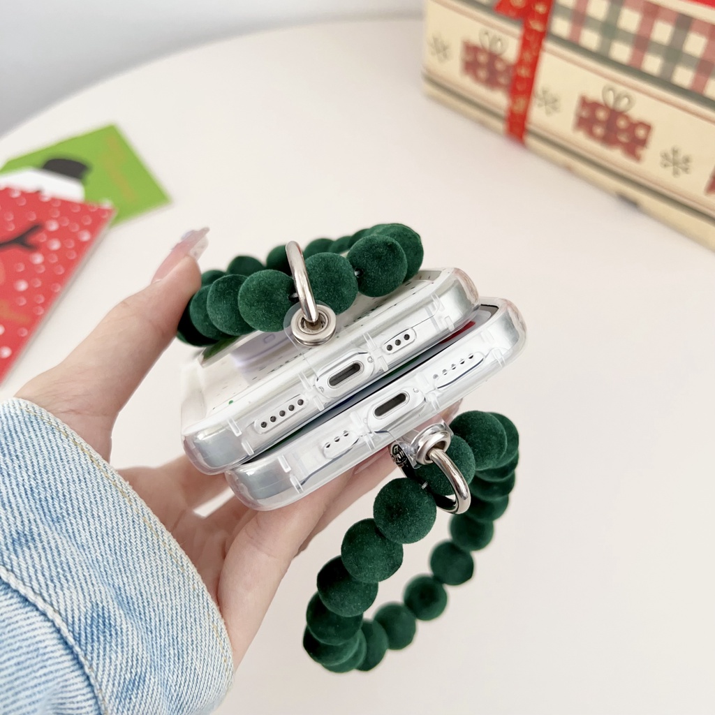 Ốp Điện Thoại Hình Cây Thông Noel Cho iphone 15 14 pro max 13 12 pro max 11 xs max xr 8 7 plus se3 se2