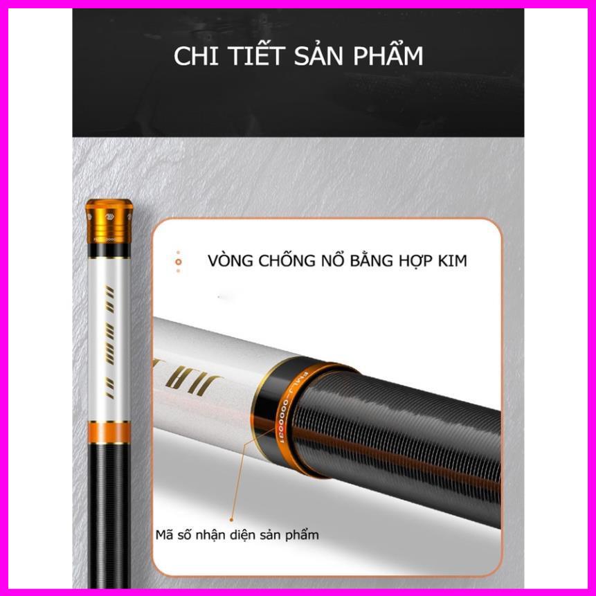Cần Câu Carbon Siêu Nhẹ Siêu Cứng MC Phục Ma Liên Kích 6H- Bản Mới 2021 Chuyên Săn Hàng