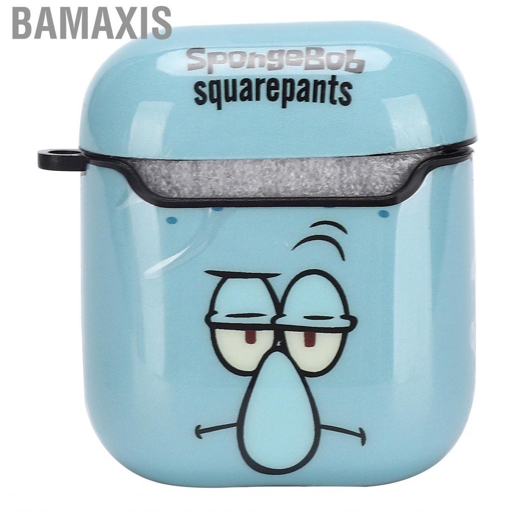 Bamaxis Case  Portable Durable Safety Protection Unique Pattern Shockproof ABS Protective Cover for IOS Earbud 2