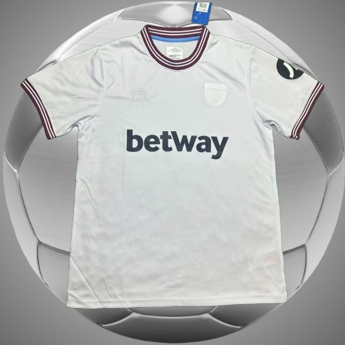 Sân Khách Tây Ban Nha Chất Lượng Cao Số 23 / 24 Của west ham united Và Số 3rd Có Thể Thêm Số Lượng s-2xl