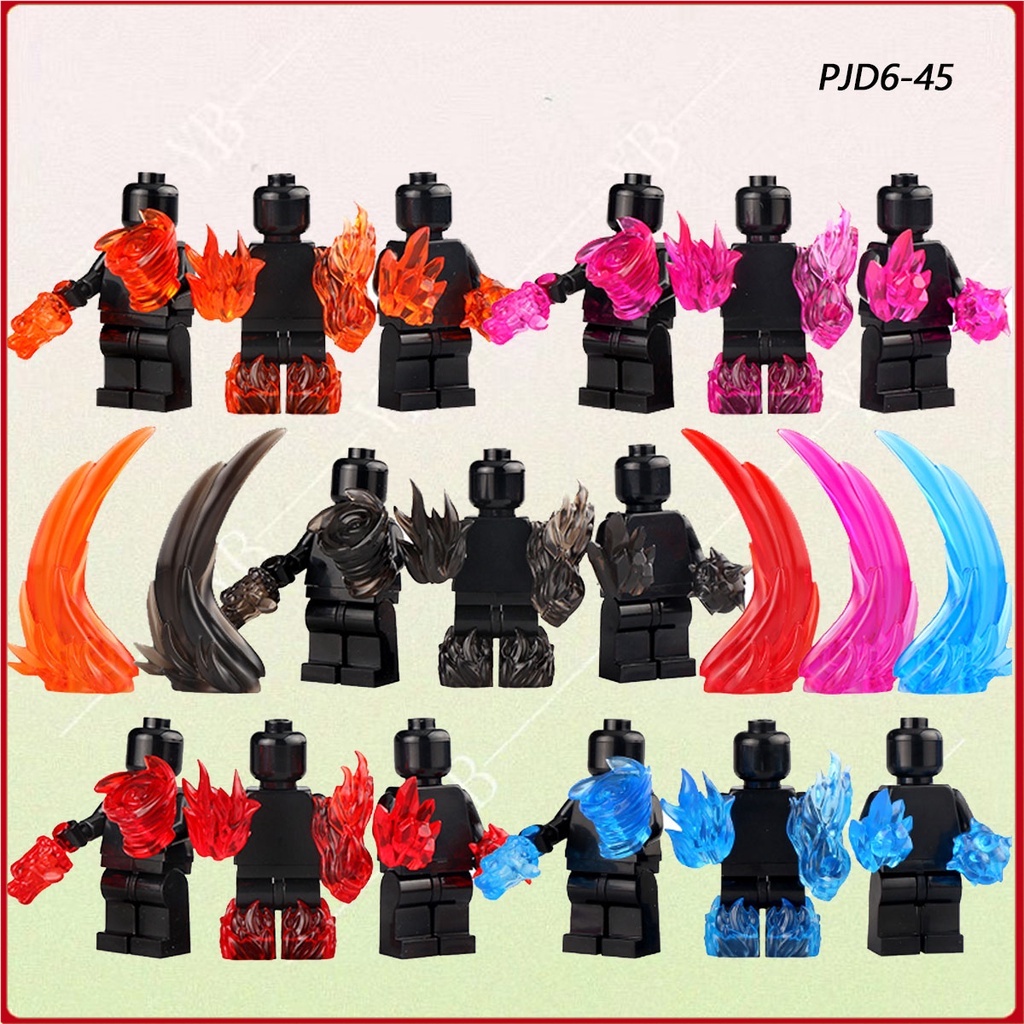 Bộ Đồ Chơi Lắp Ráp Băng Và Lửa Mini Giáo Dục Bé