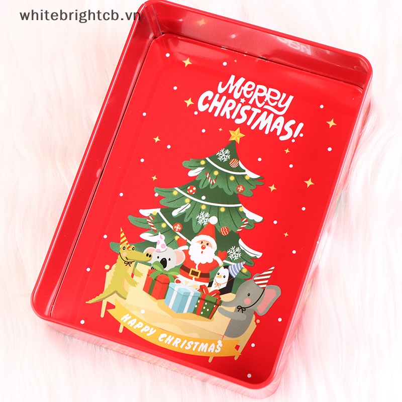 / / Cny Trang Trí / / 1 Hộp Thiếc mini Đựng Kẹo Giáng Sinh / Trang Sức / Bánh Quy / Quà Tặng Tại Nhà