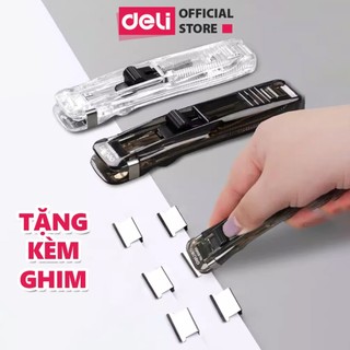  Set kẹp giấy 8 ghim thay thế Deli kẹp cố định giấy bằng thép không gỉ kẹp tài liệu hồ sơ văn phòng có thể tái sử dụng 