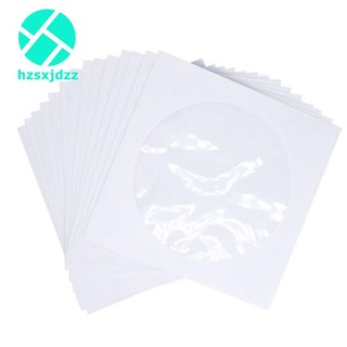 Set 100 vỏ bọc đầu đĩa dvd cd / dvd / dvd trong suốt tiện dụng